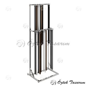 TD 43 Tie & Belt Display Stand - Görsel 2