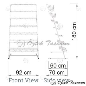 KL 19 7' li Ayakkabılık - Görsel 3