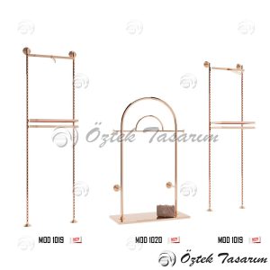 MOD 1019-1020 Raf & Askı Duvar Sistemi - Görsel 3