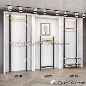 MOD 1051-1052 Raf & Askı Duvar Sistemi - Görsel 2