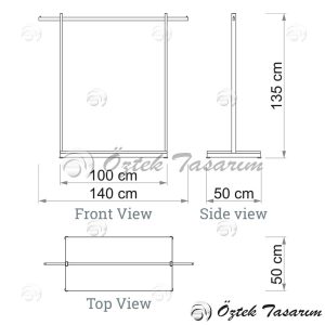 ROTA S18 Lüks Sabit Stand Ahsap [ TD 4 ] - Görsel 5