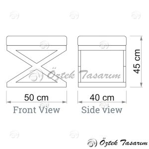 WING 5 Oturma Bankı - Görsel 4