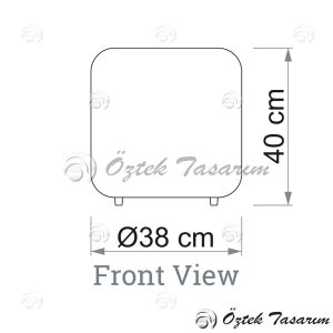 WING 8 Puf [ TD-P 5 ] - Görsel 9